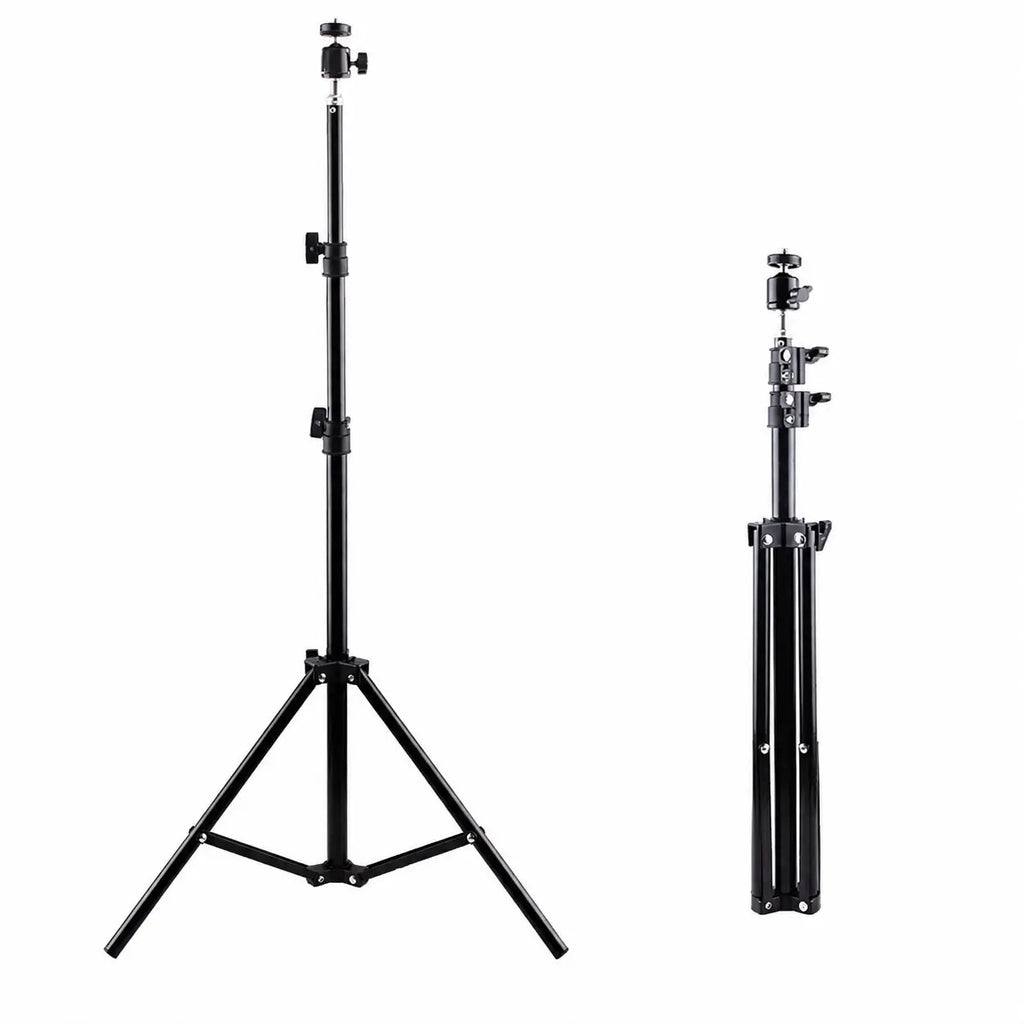 1.2M Portable Universal Tripod Stand, Adjustable Desktop Projector Mount, Home & Office Use, Camera Accessory, Global Selection