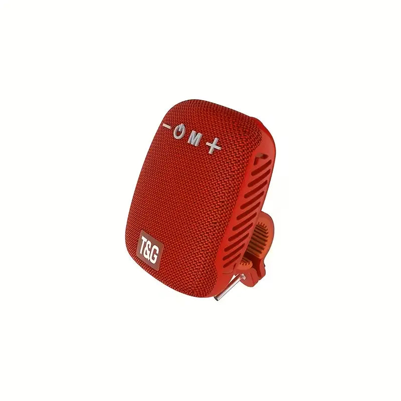 T&G 392 Outdoor Cycling Compact Wireless Speaker - IPX5 Waterproof Audio Device with TWS Music Player, FM, TF Card, USB Drive Support for Phone, Tablet Connection