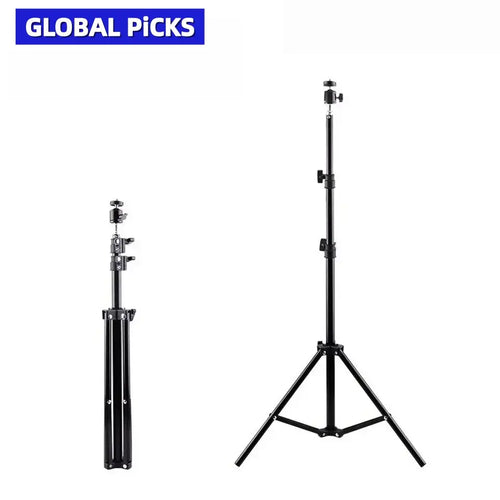 1.2M Portable Universal Tripod Stand, Adjustable Desktop Projector Mount, Home & Office Use, Camera Accessory, Global Selection